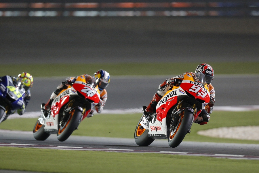 루사일의 야간 레이스 (2013 MotoGP)